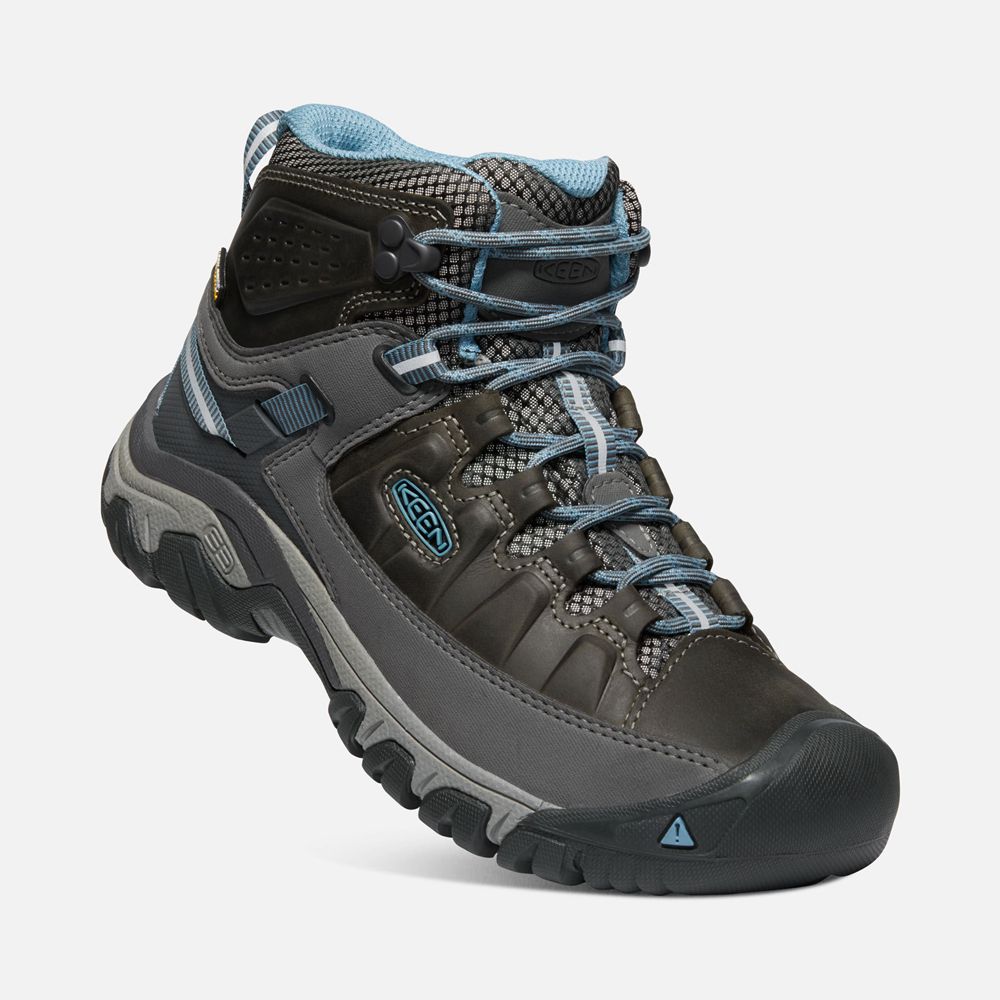 Keen Outdoor Bot Kadın Siyah Kahverengi - Targhee Iii Waterproof Mid - Türkiye MFYR15948